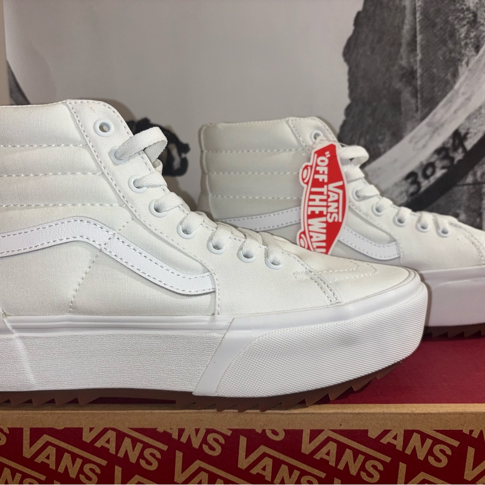 Vans Sk8-Hi Stacked sz 7.5 Men’s 9.0 Women’s - Picture 9 of 15
